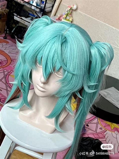 wig miku|how to style miku wig.